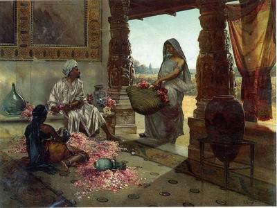  Arab or Arabic people and life. Orientalism oil paintings 603
